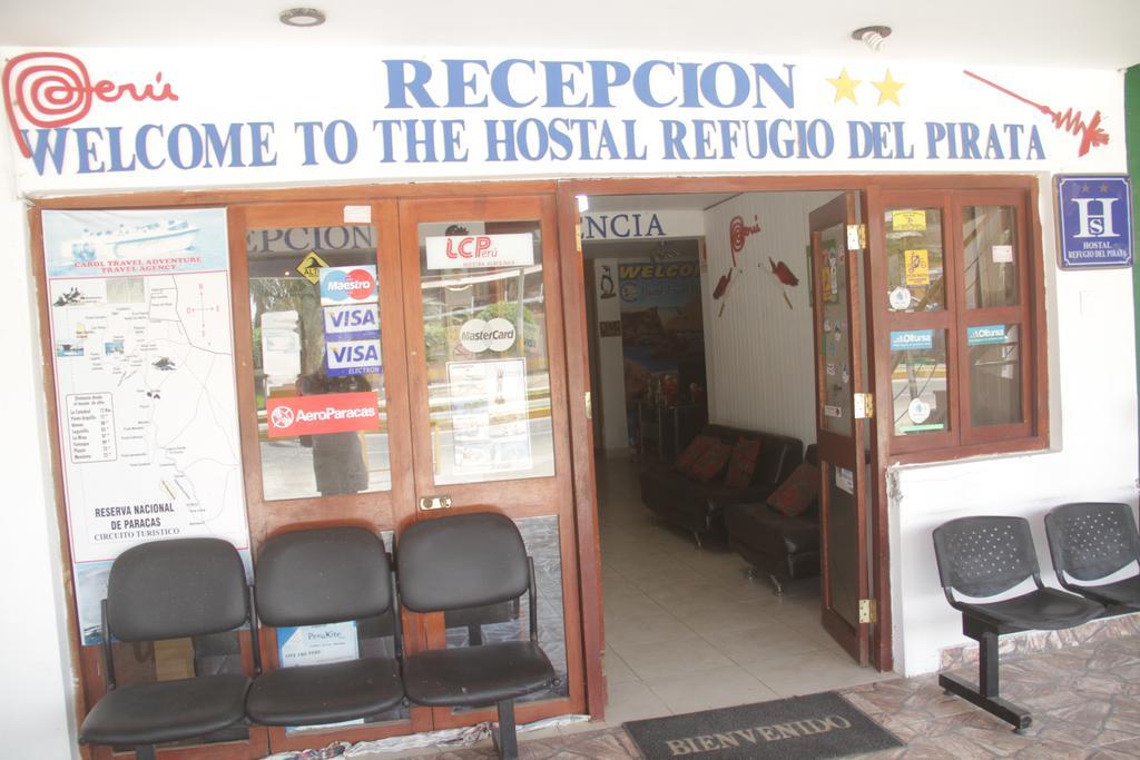Hostel Refugio Del Pirata Paracas Zewnętrze zdjęcie